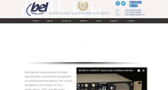 Desktop Screenshot of beldigital.com
