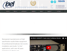 Tablet Screenshot of beldigital.com